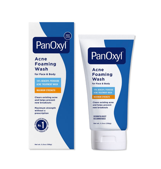 PanOxyl- Acne Foaming Wash with 10%
Benzoyl Peroxide