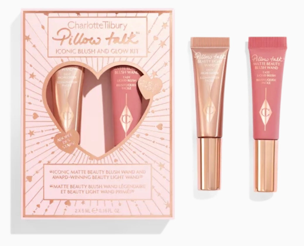 Charlotte Tilbury- Pillow Talk Iconic Blush and Glow Kit