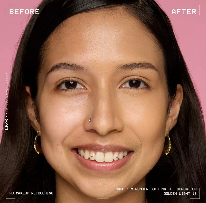 Nyx- Make ‘EM Wonder, 24HR Soft Matte Foundation