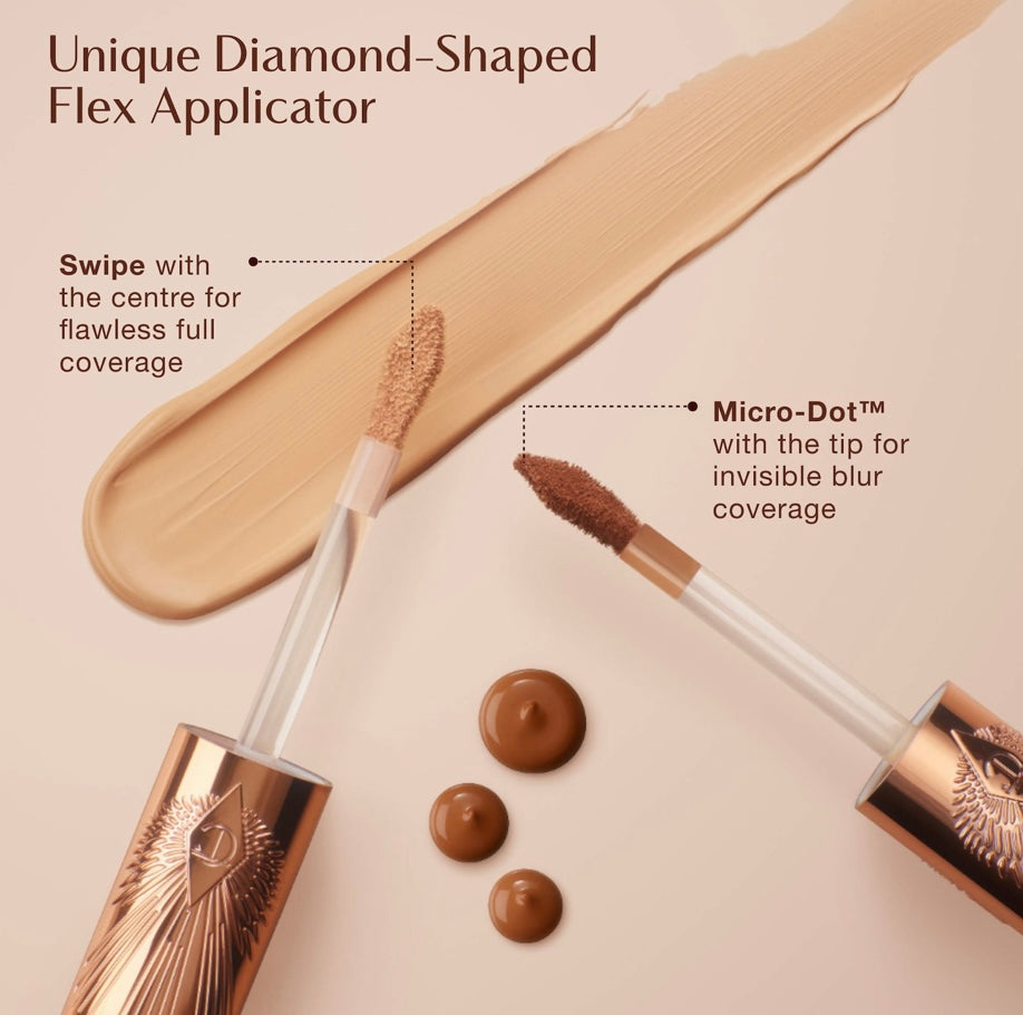 Charlotte Tilbury- Airbrush Flawless Crease Proof Long Wear Blur Concealer