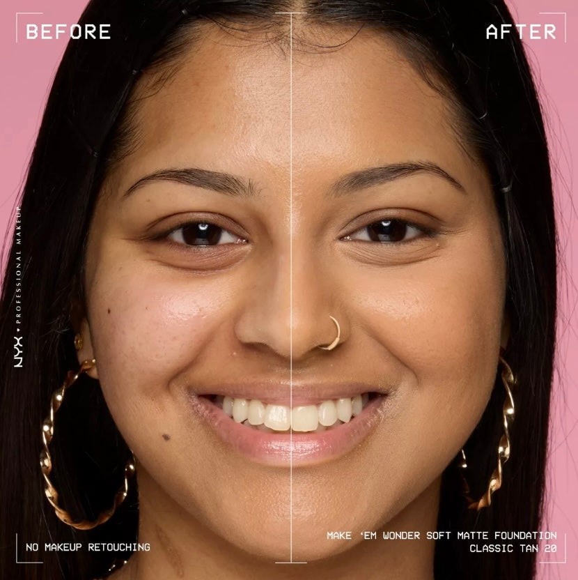 Nyx- Make ‘EM Wonder, 24HR Soft Matte Foundation