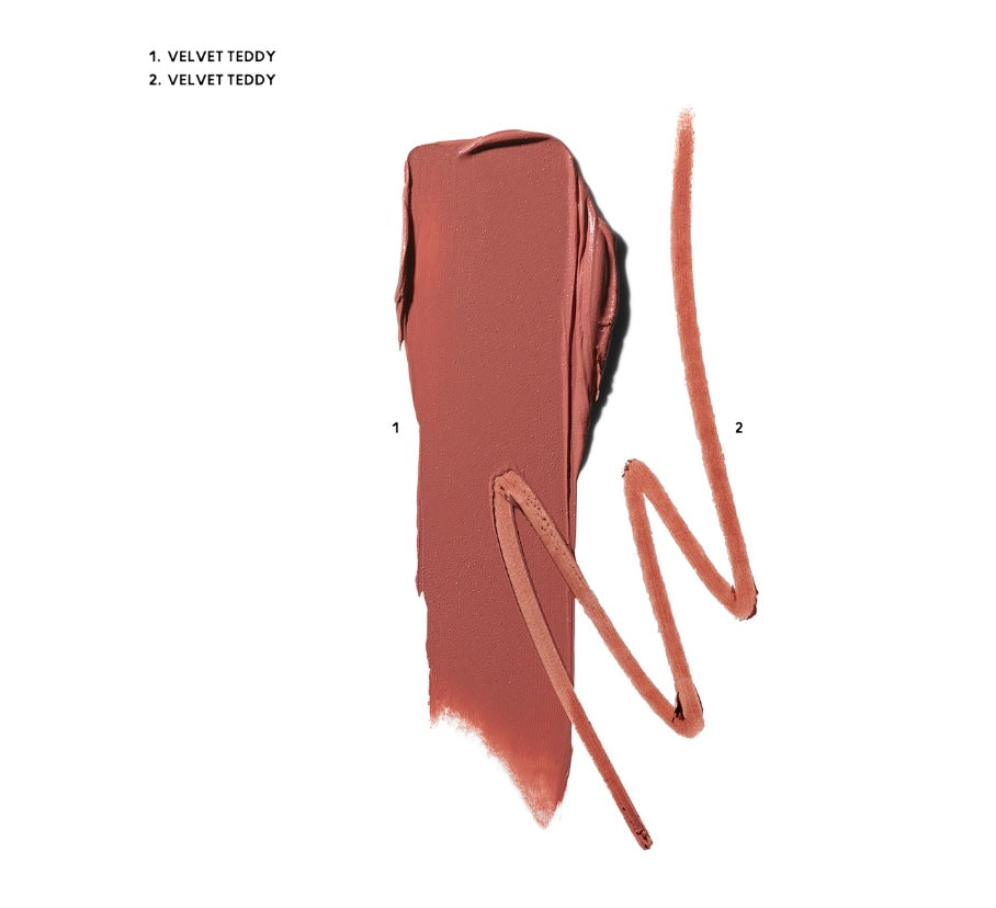 MAC- Topsy Teddy Matte Lipstick+Lipliner Set