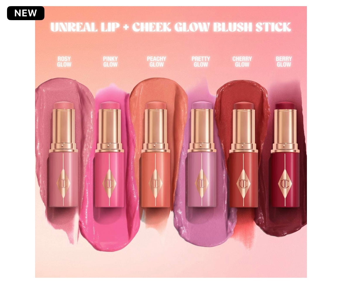 Charlotte Tilbury- Unreal Lip & Cheek Glow Blush Stick