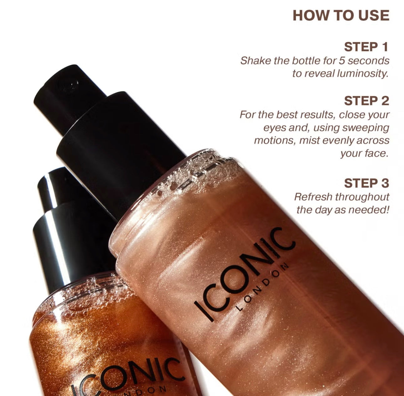 Iconic London- Prep-Set-Glow Hydrating Setting Spray