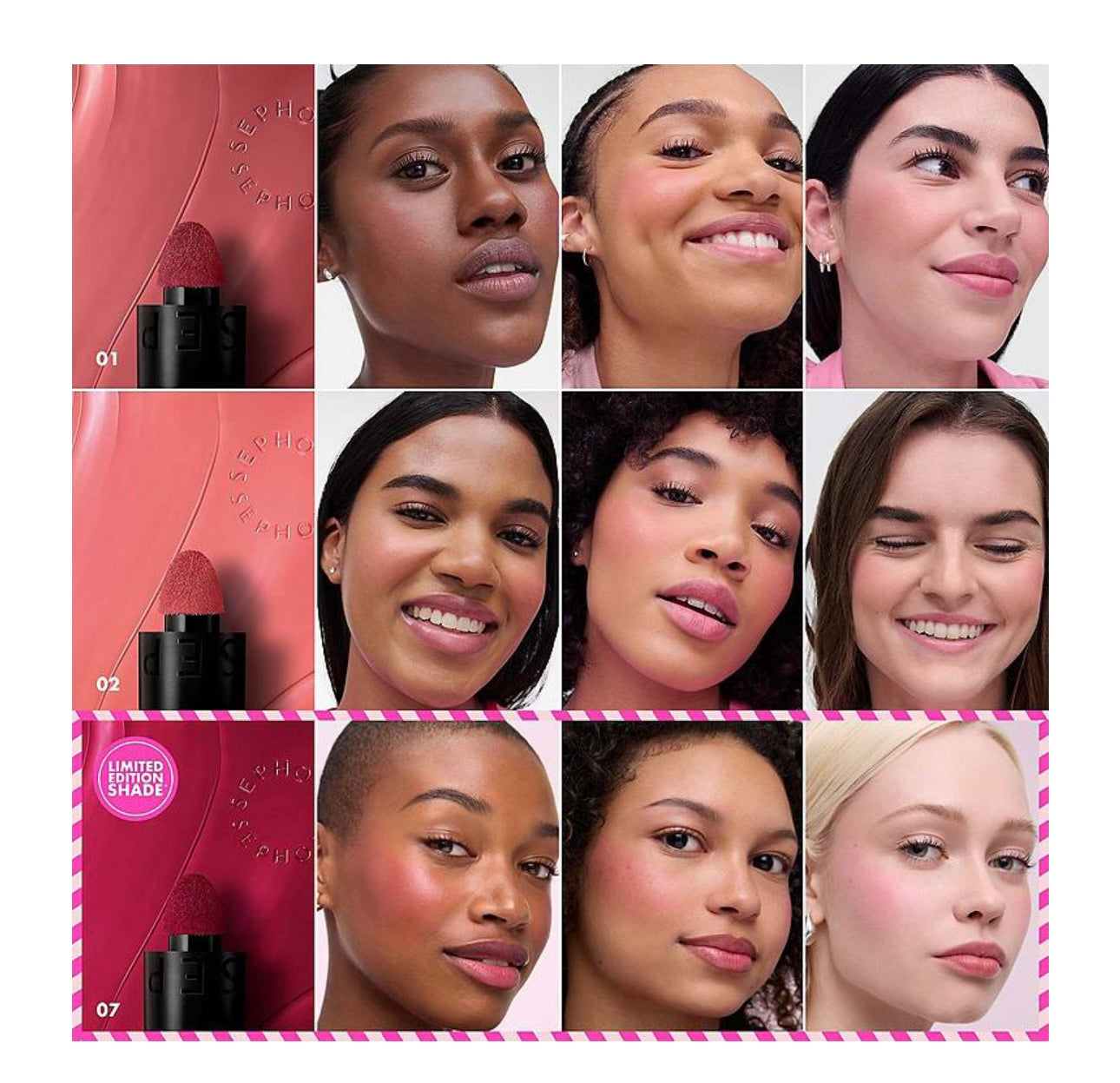 SEPHORA- Blush & Go Trio Makeup Gift Set