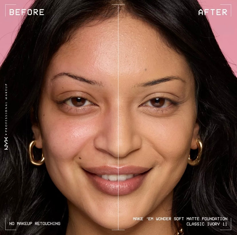 Nyx- Make ‘EM Wonder, 24HR Soft Matte Foundation