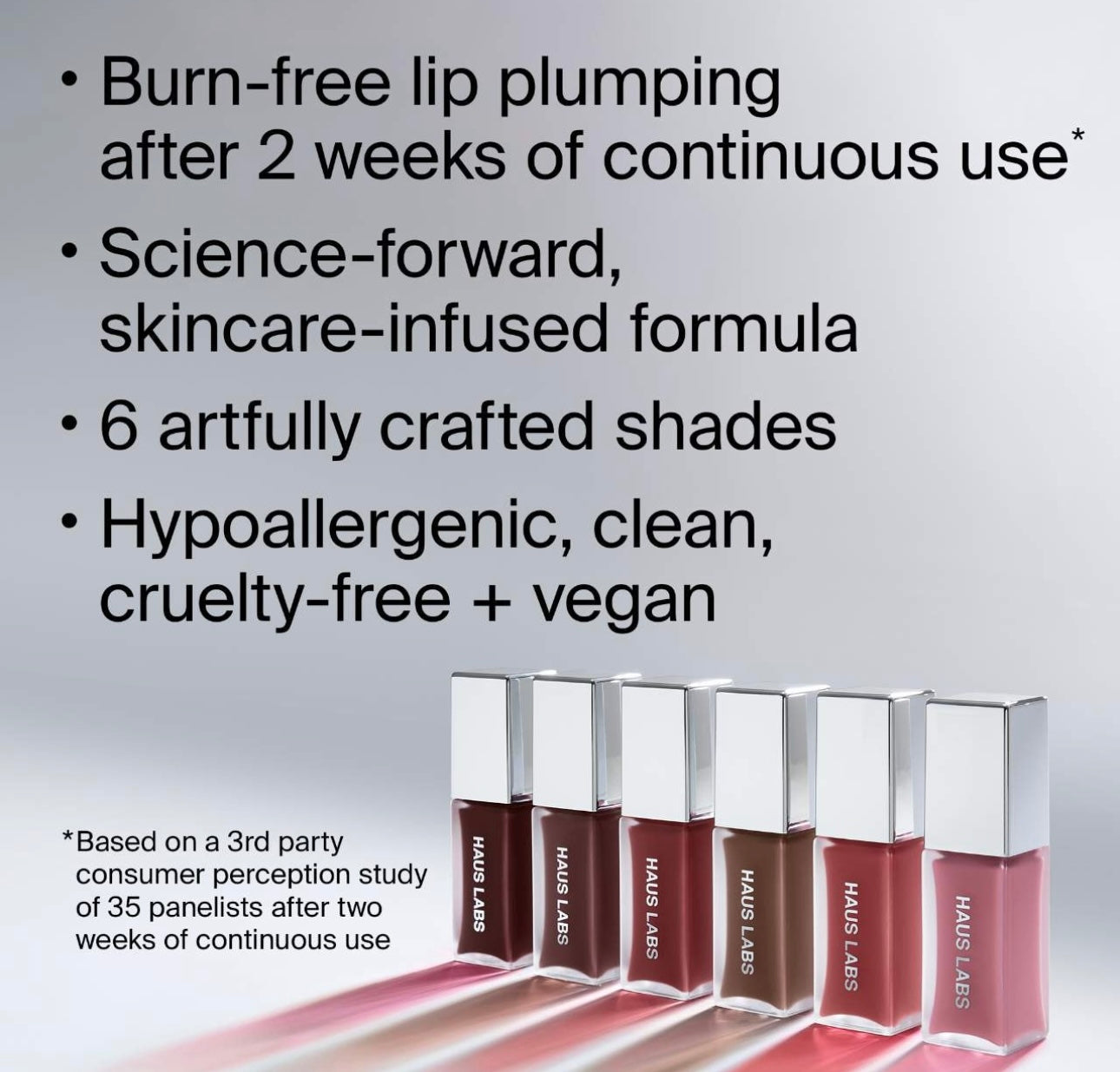 HAUS LABS- PhD Hybrid Lip Glaze Plumping Gloss