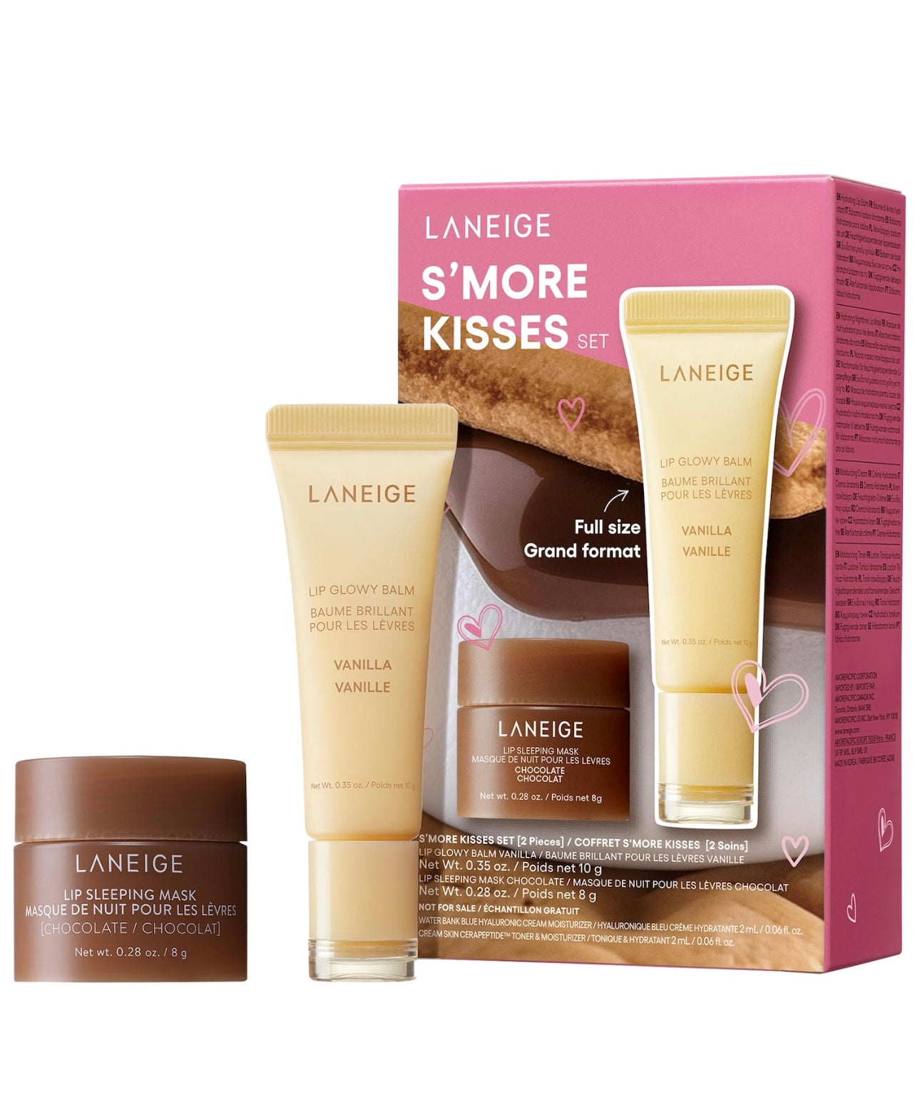 LANEIGE- S'more Kisses Set