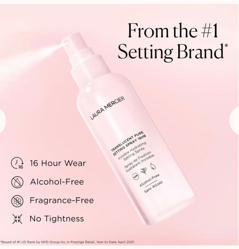 Laura Mercier- Translucent Pure Setting Spray 16HR
