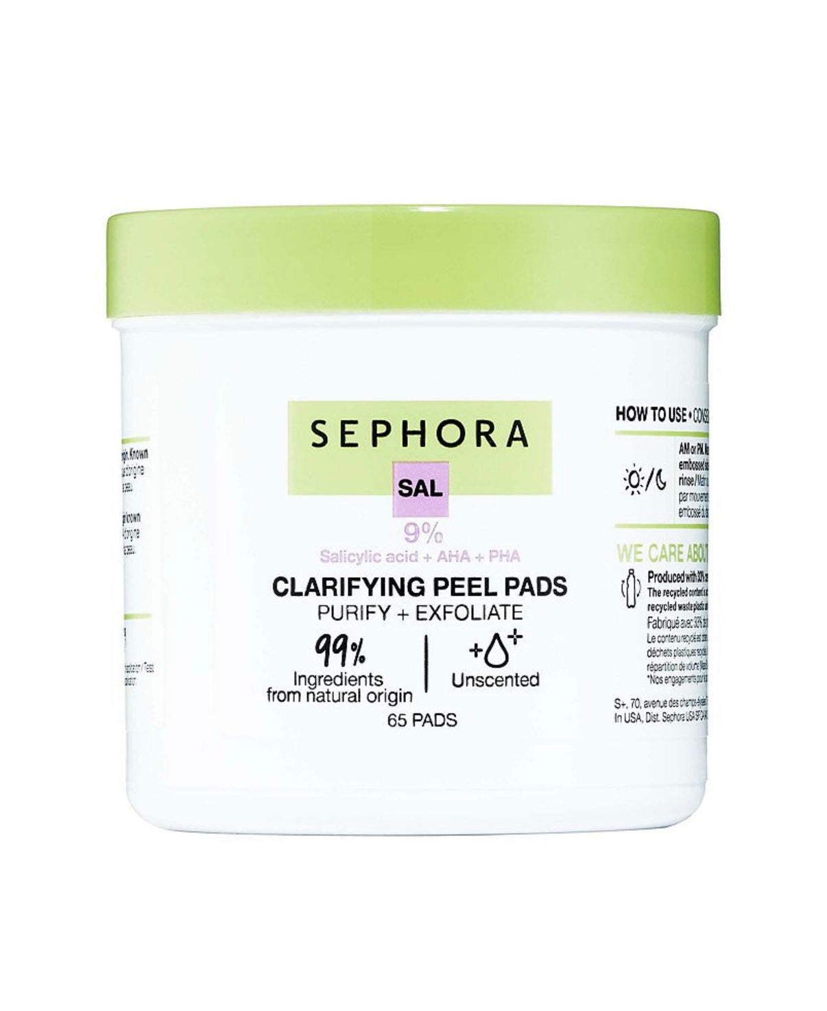 SEPHORA- Clarifying Peel Pads with Salicylic Acid