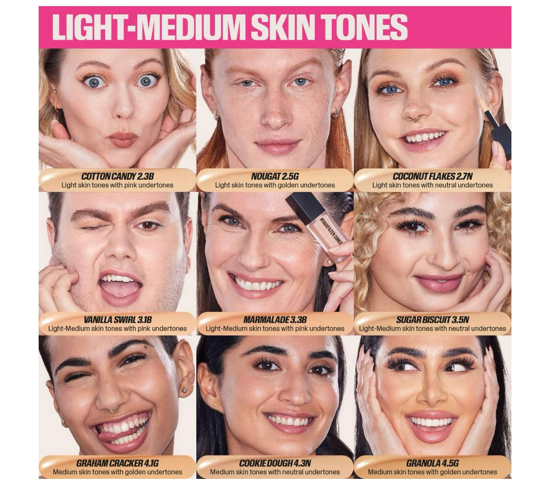 Huda Beauty- Fauxfilter Matte Buildable Coverage Waterproof Concealer