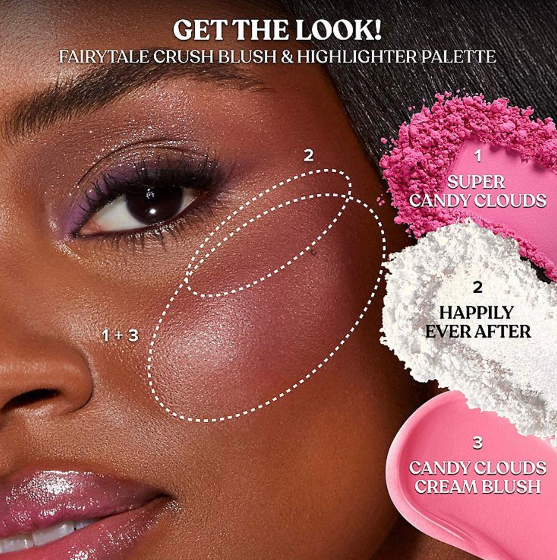 Too Faced- Fairytale Crush Blush & Highlighter Palette