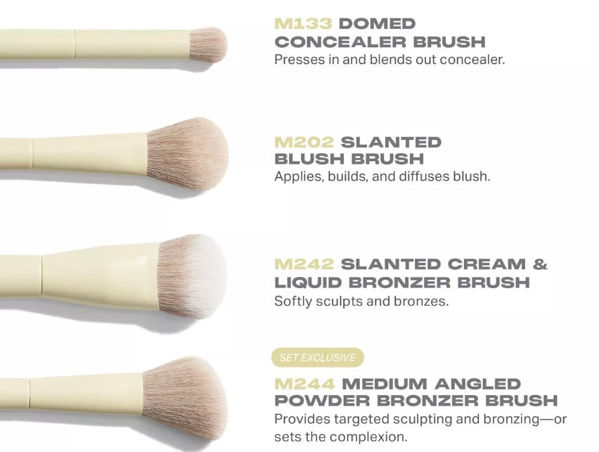 Morphe- Buttery Blends 4 Piece Face Brush Set
