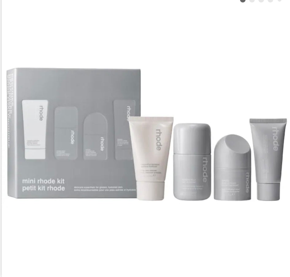 Rhode- Mini Rhode Kit Glazed Skincare Essentials Set