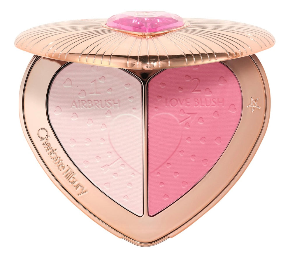 Charlotte Tilbury- Pillow Talk Beauty Soulmates Brighten & Blush Powder Palette