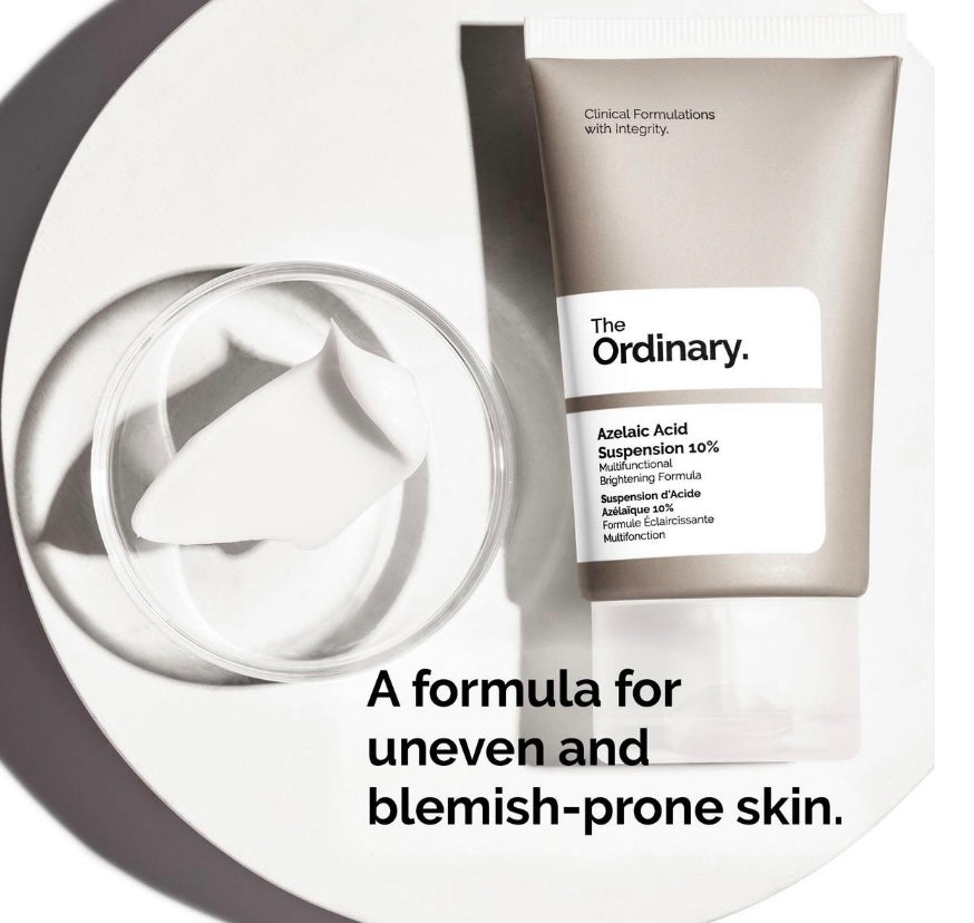 The Ordinary- Azelaic Acid 10% Cream for Redness & Blemish Prone Skin