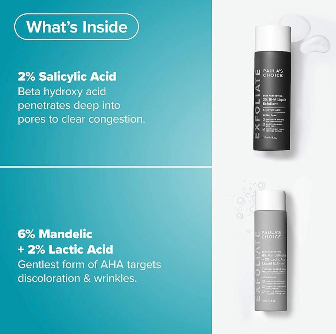 Paula’s Choice- Smooth & Glow Set for Clearer, Brighter Skin