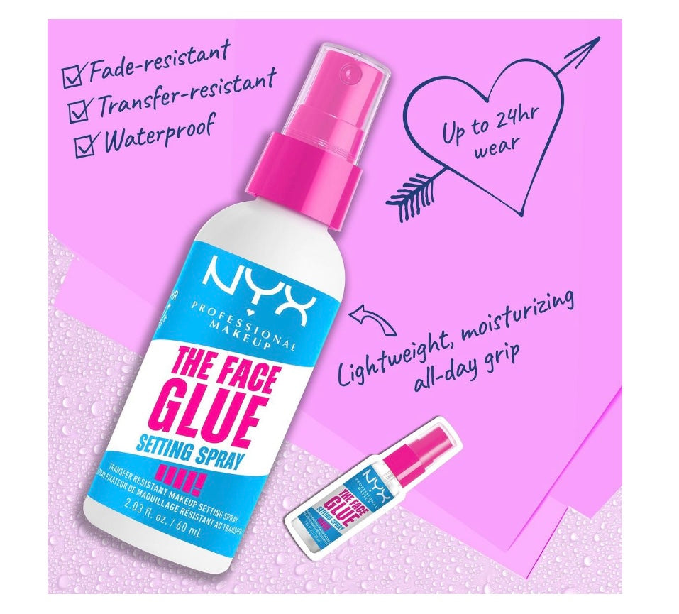 NYX- The Face Glue Gripping Setting Spray