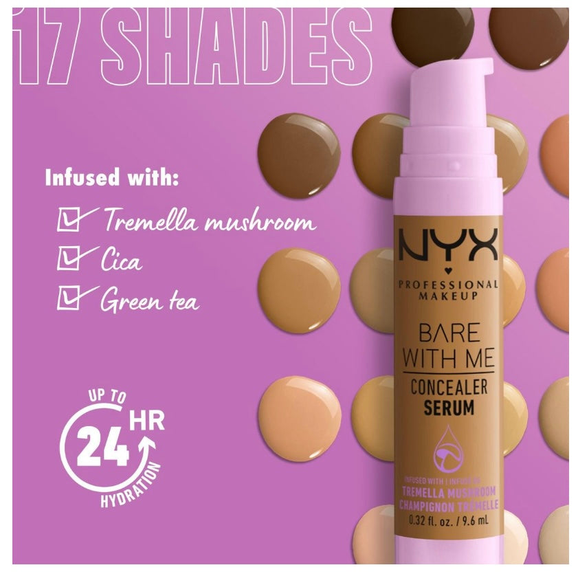 Nyx- Bare With Me Hydrating Face & Body Concealer Serum