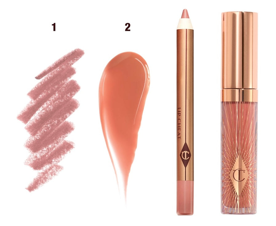 Charlotte Tilbury- Mini Pillow Talk Glossy Lip Duo