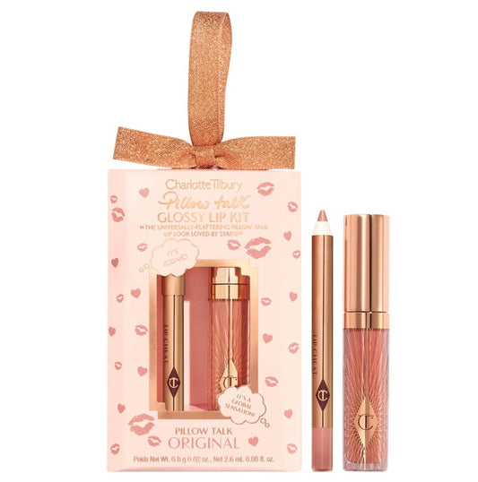 Charlotte Tilbury- Mini Pillow Talk Glossy Lip Duo