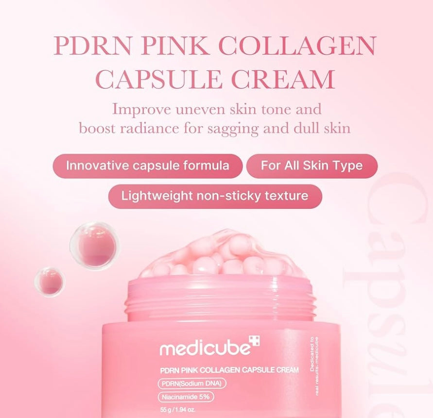 Medicube- PDRN Pink Collagen Capsule Cream
