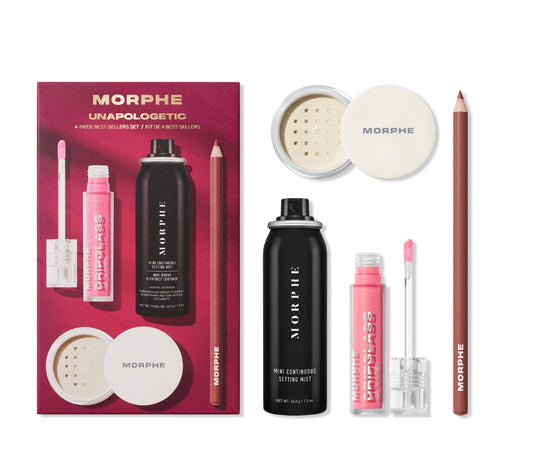 Morphe- Unapologetic 4 Piece Best Sellers Set