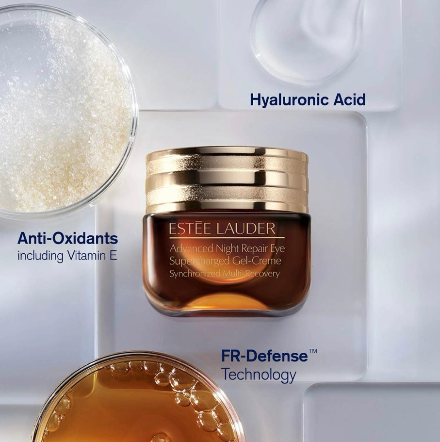 ESTÉE LAUDER- Advanced Night Repair Eye Supercharged Gel Eye Cream with Hyaluronic Acid and Vitamin E