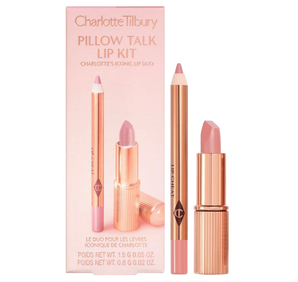 Charlotte Tilbury- Mini Pillow Talk Lipstick & Liner Set