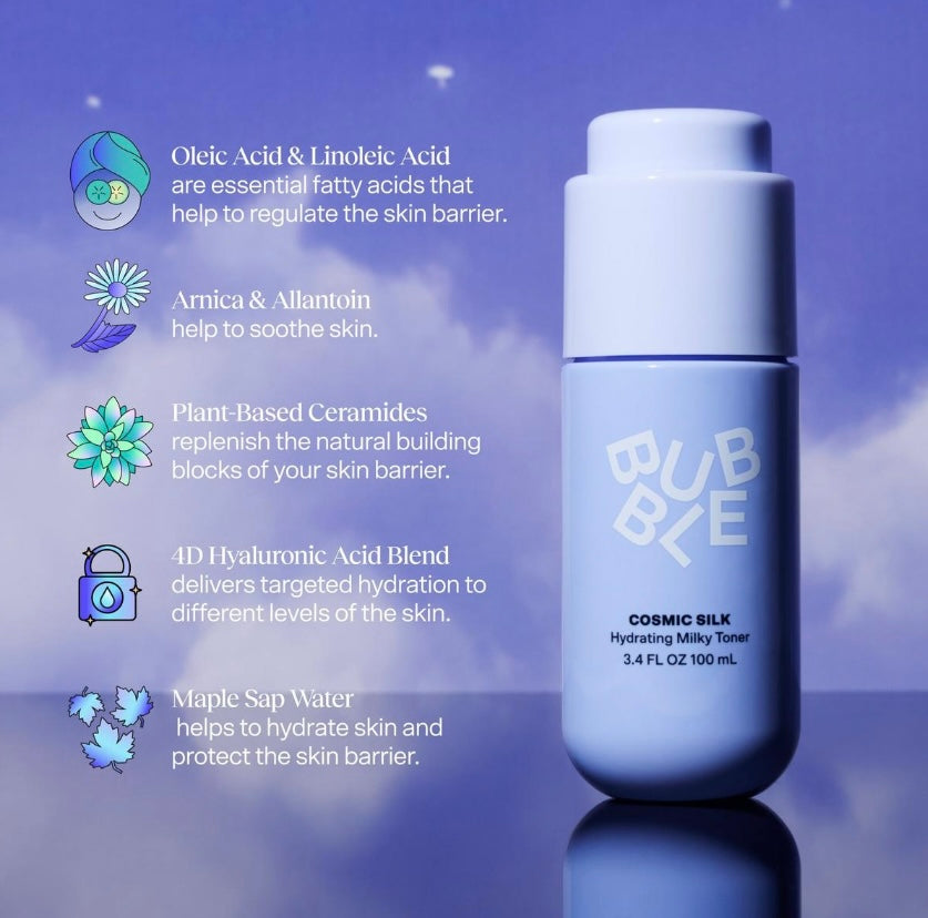 Bubble- Cosmic Silk Hydrating Milky Toner