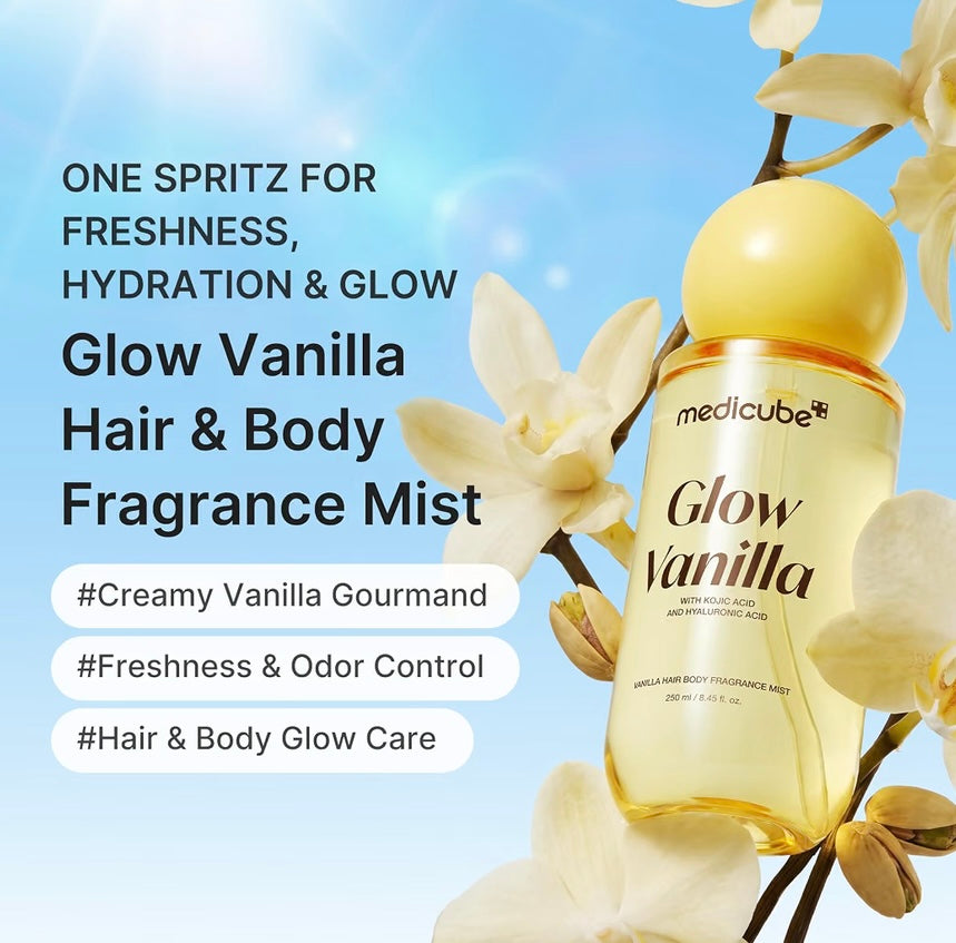 Medicube- Glow Vanilla Hair & Body Fragrance Mist