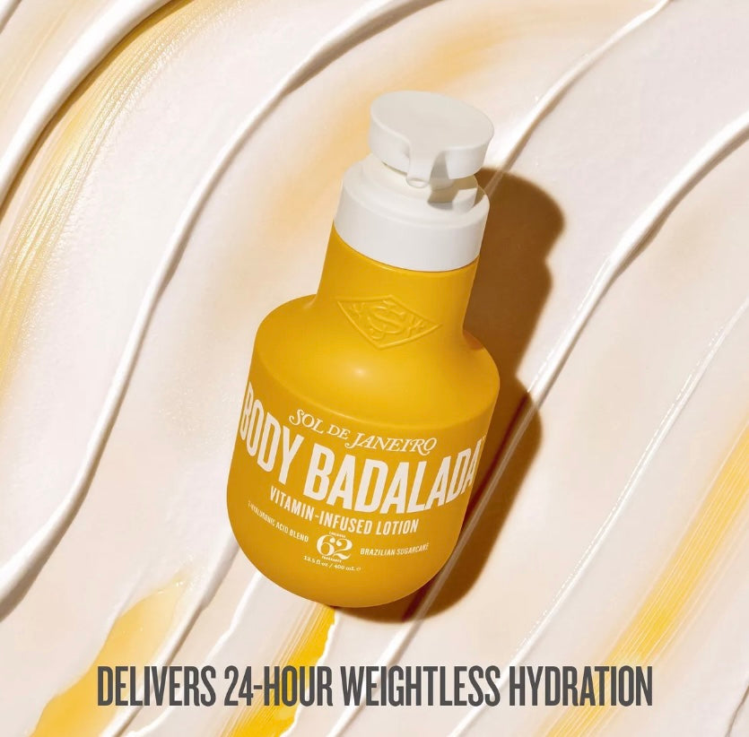 Sol de Janeiro- Body Badalada Lotion with Hyaluronic Acid for Daily Hydration
