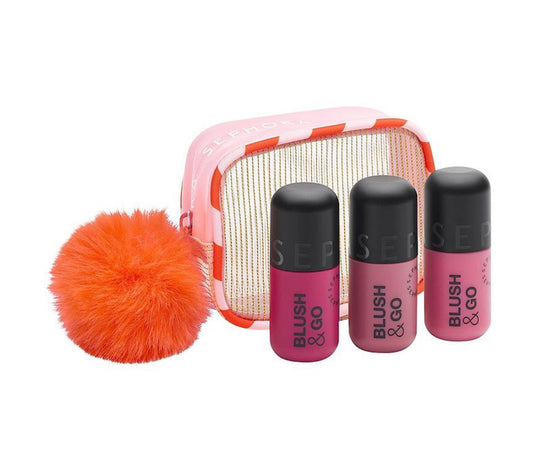 SEPHORA- Blush & Go Trio Makeup Gift Set