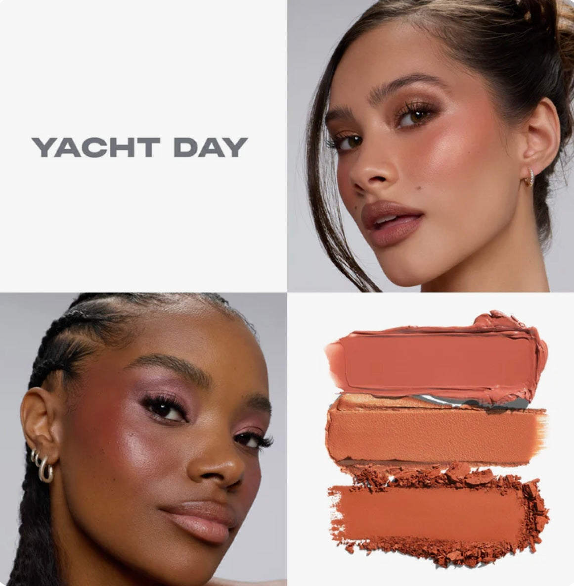 Morphe- Cheek Thrills Multi-Finish Face Trio Palette