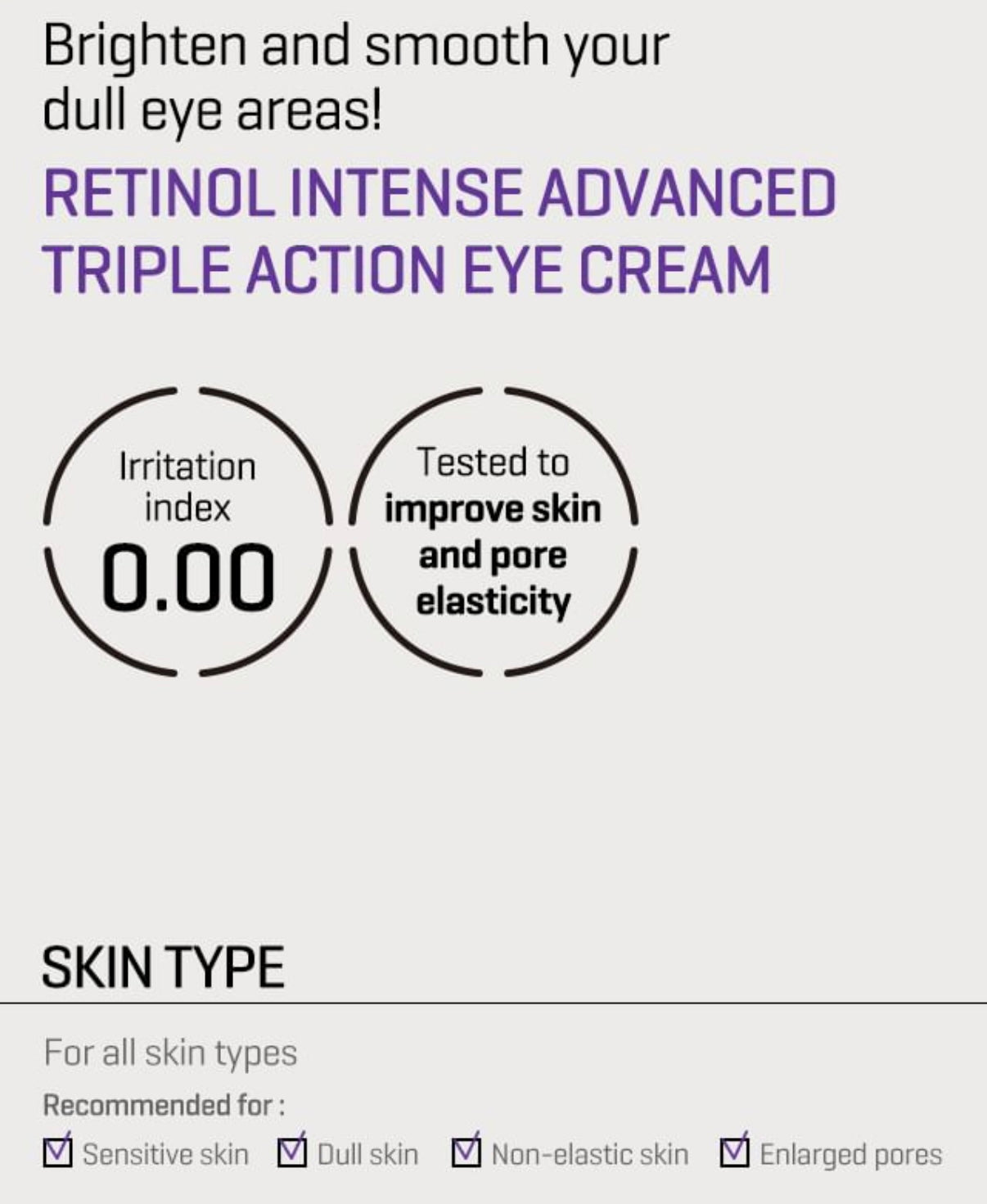 SOME BY MI- Retinol Intense Advanced Triple Action Eye Cream