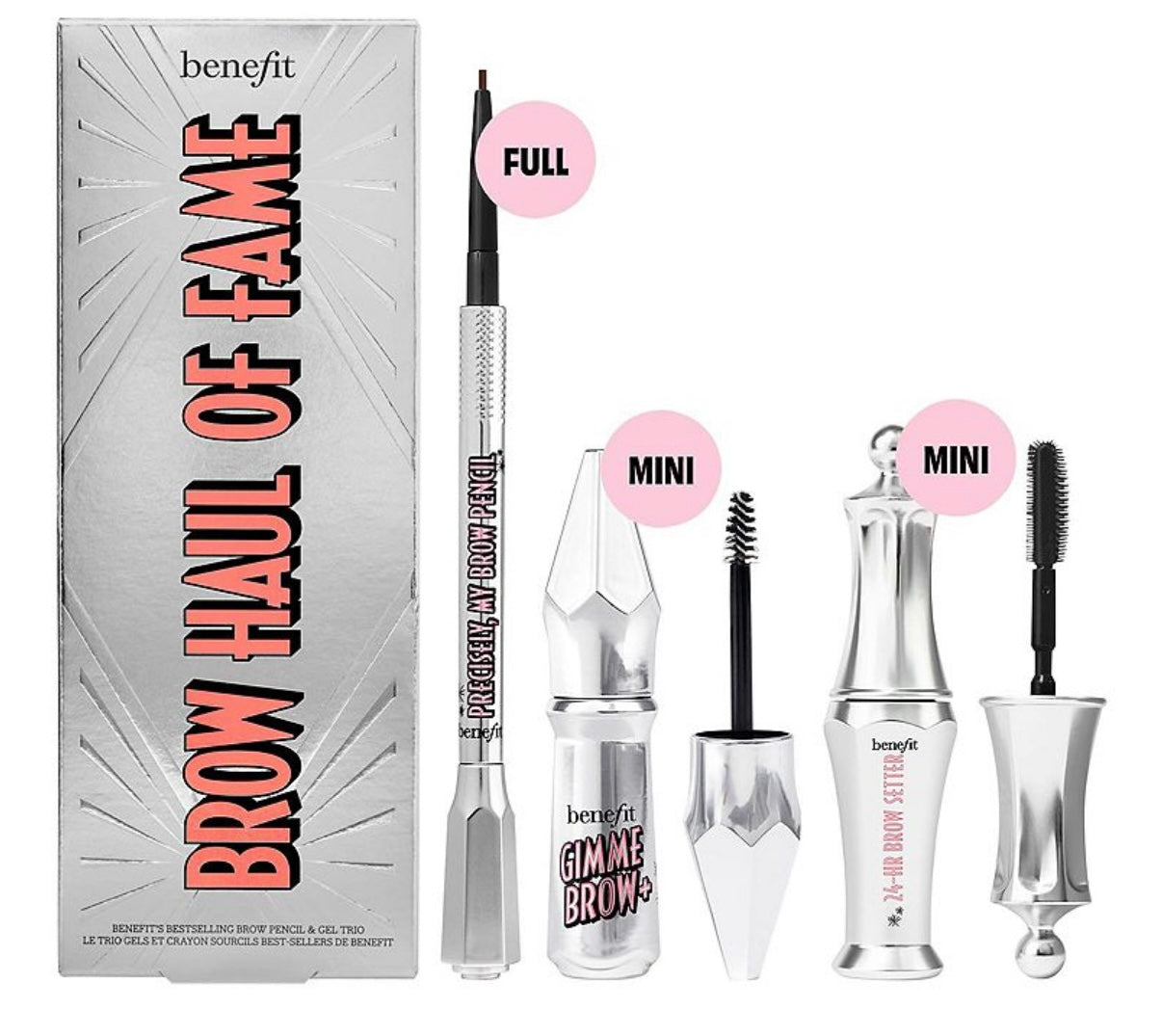 Benefit- Brow Haul of Fame Brow Pencil & Gel Set