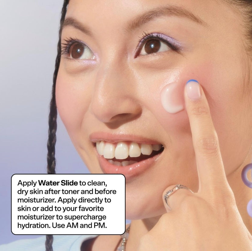 Bubble- Water Slide Hydration Boosting Serum Hyaluronic Acid + Peptides