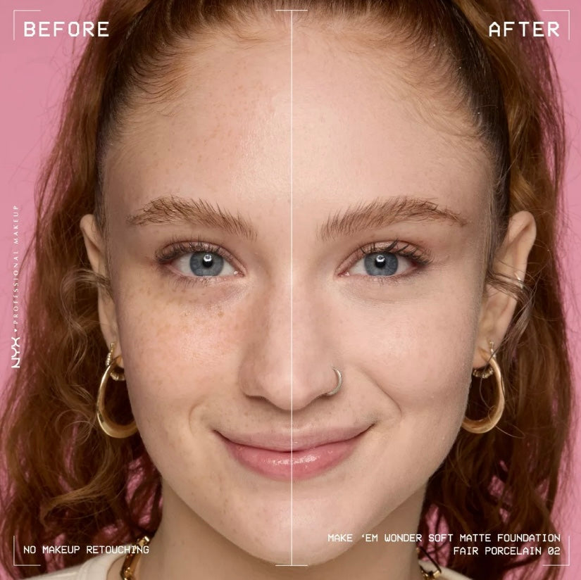 Nyx- Make ‘EM Wonder, 24HR Soft Matte Foundation
