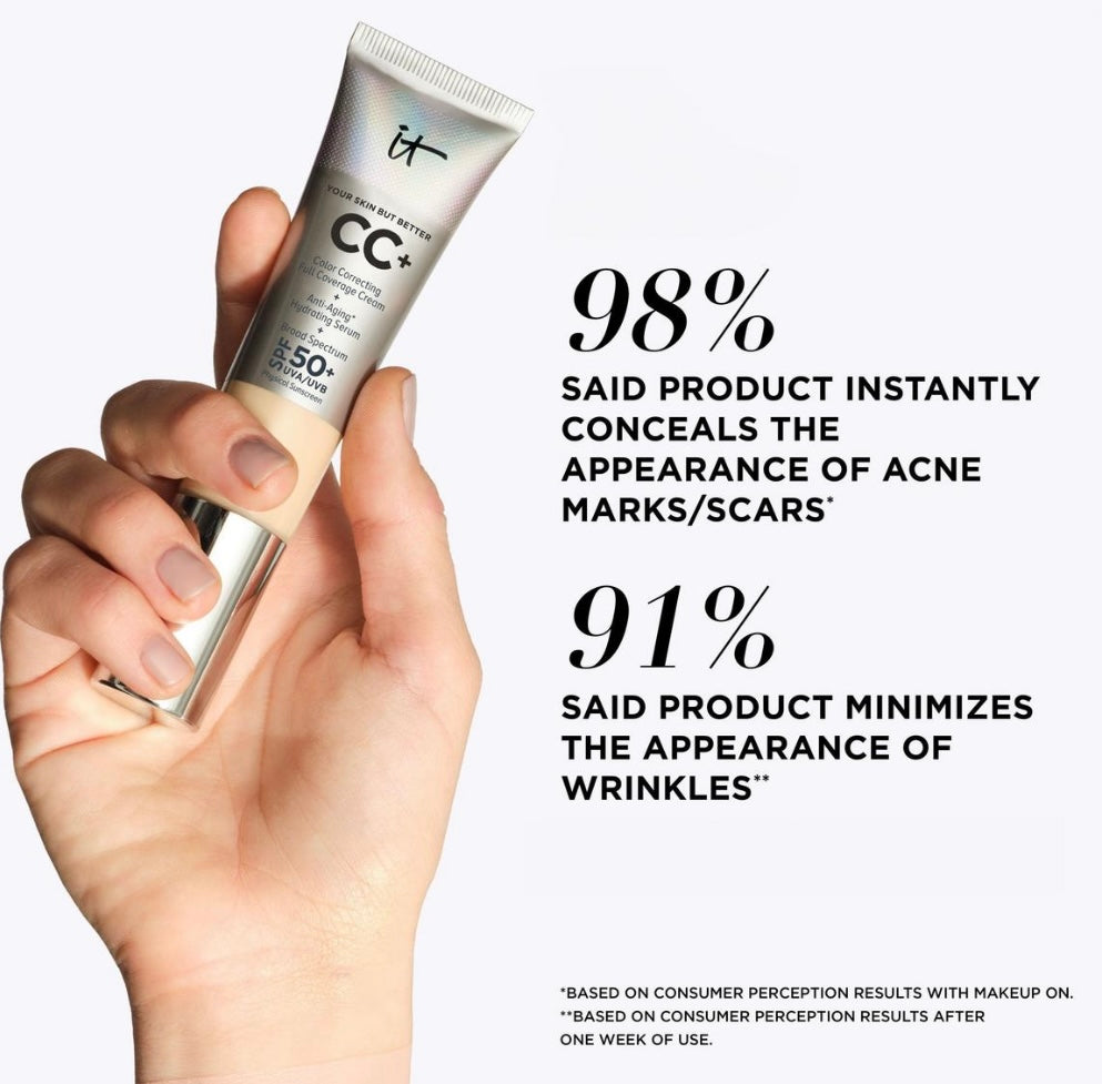 IT Cosmetics- CC+ Cream With SPF 50+