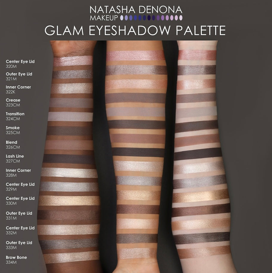 Natasha Denona- Glam Eyeshadow Palette