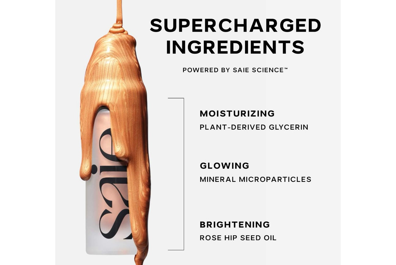 Saie- 5mL Glowy Super Gel Lightweight Dewy Multipurpose Illuminator