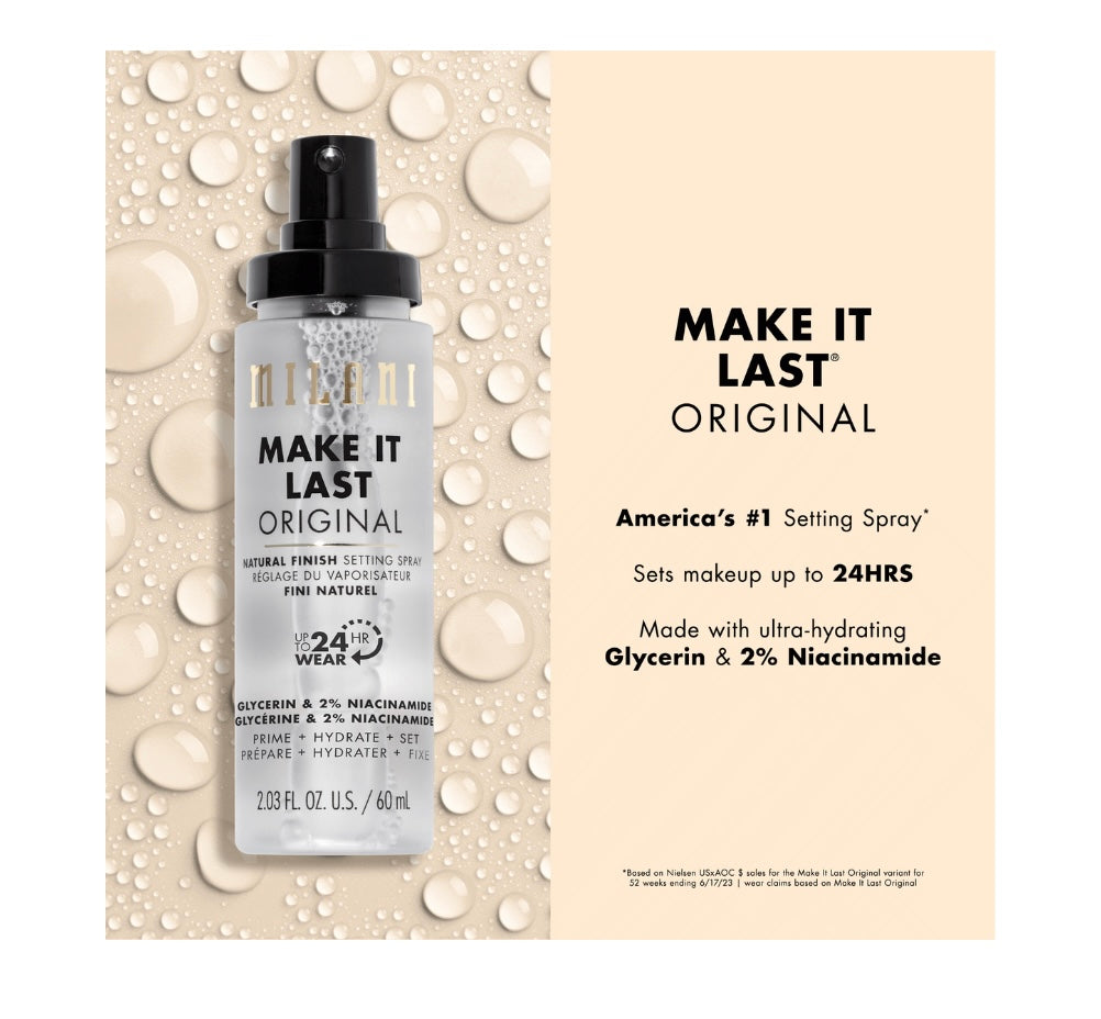 Milani- Natural Finish Setting Spray