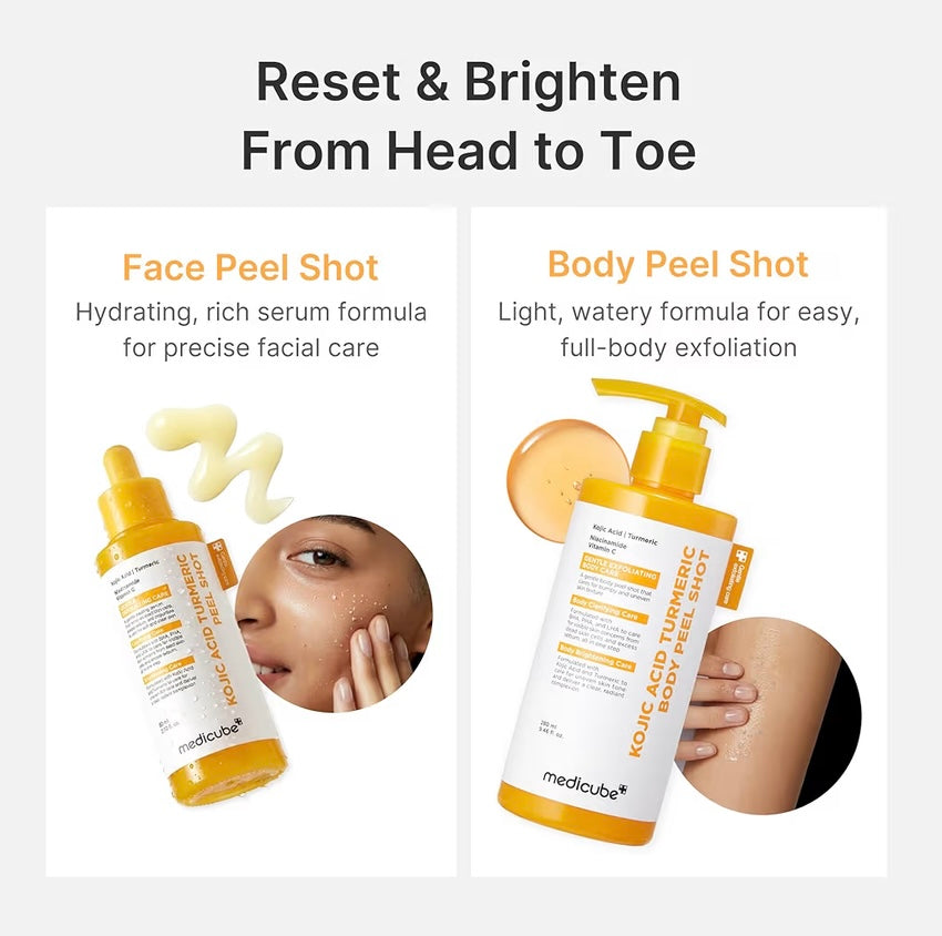Medicube- Body Peel Shot with Kojic Acid and Tumeric