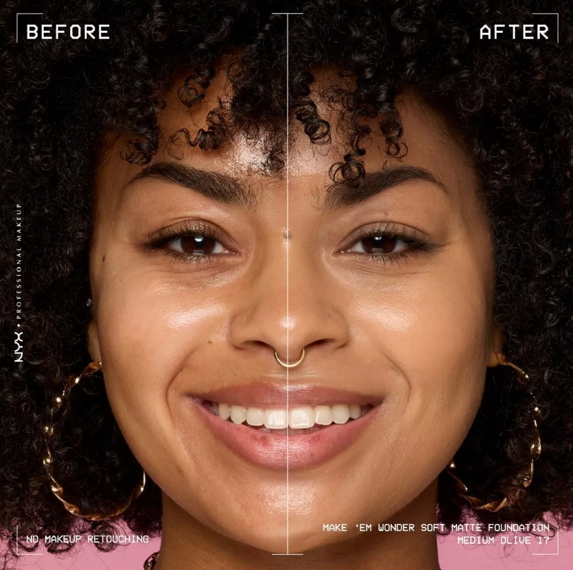 Nyx- Make ‘EM Wonder, 24HR Soft Matte Foundation