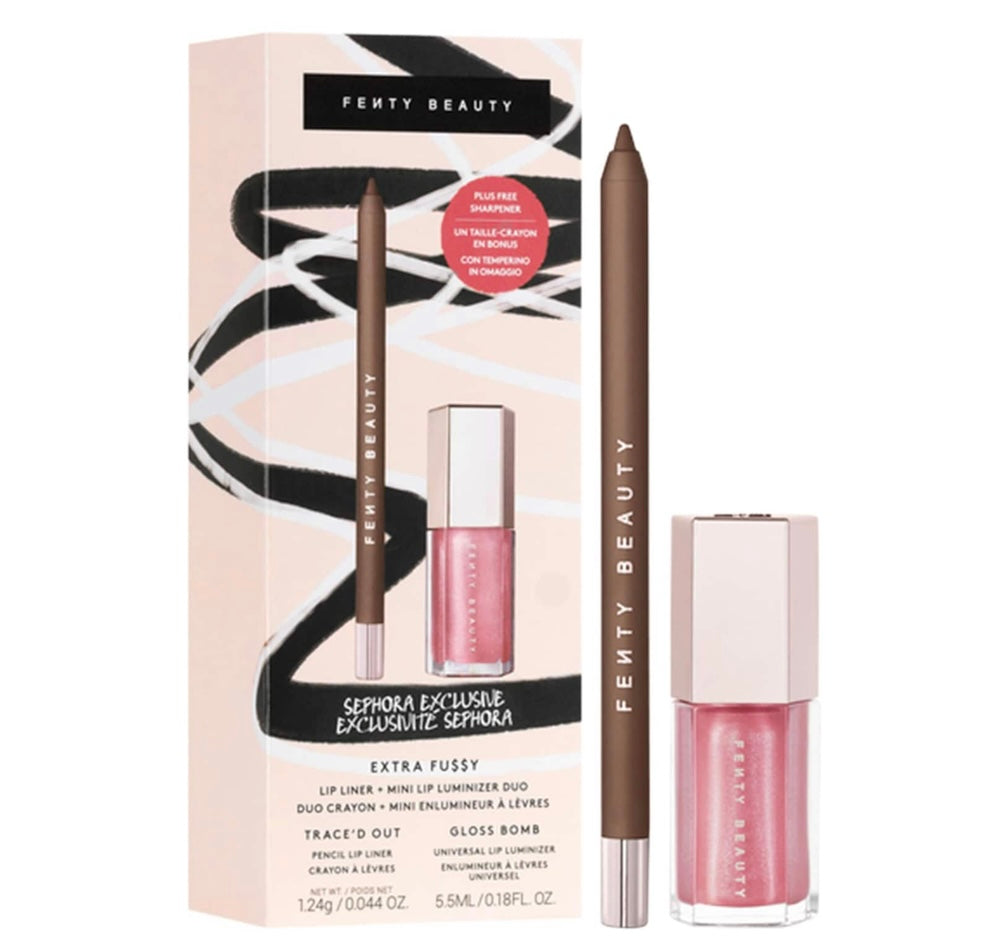 Fenty Beauty- Extra Fu$$y Lip Liner + Mini Lip Luminizer Duo