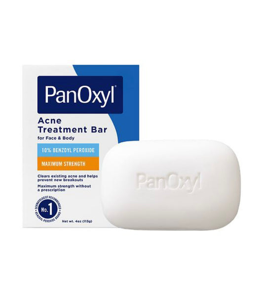 PanOxyl- Acne Treatment Bar 10% Benzoyl Peroxide Fragrance-free