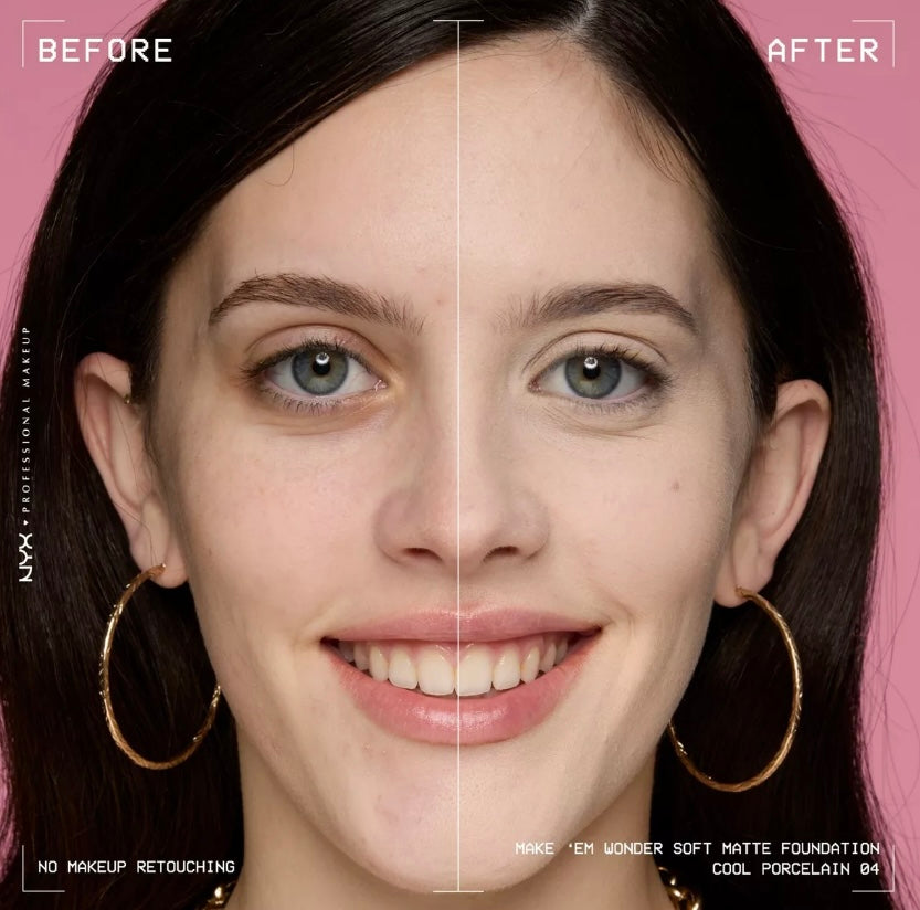 Nyx- Make ‘EM Wonder, 24HR Soft Matte Foundation