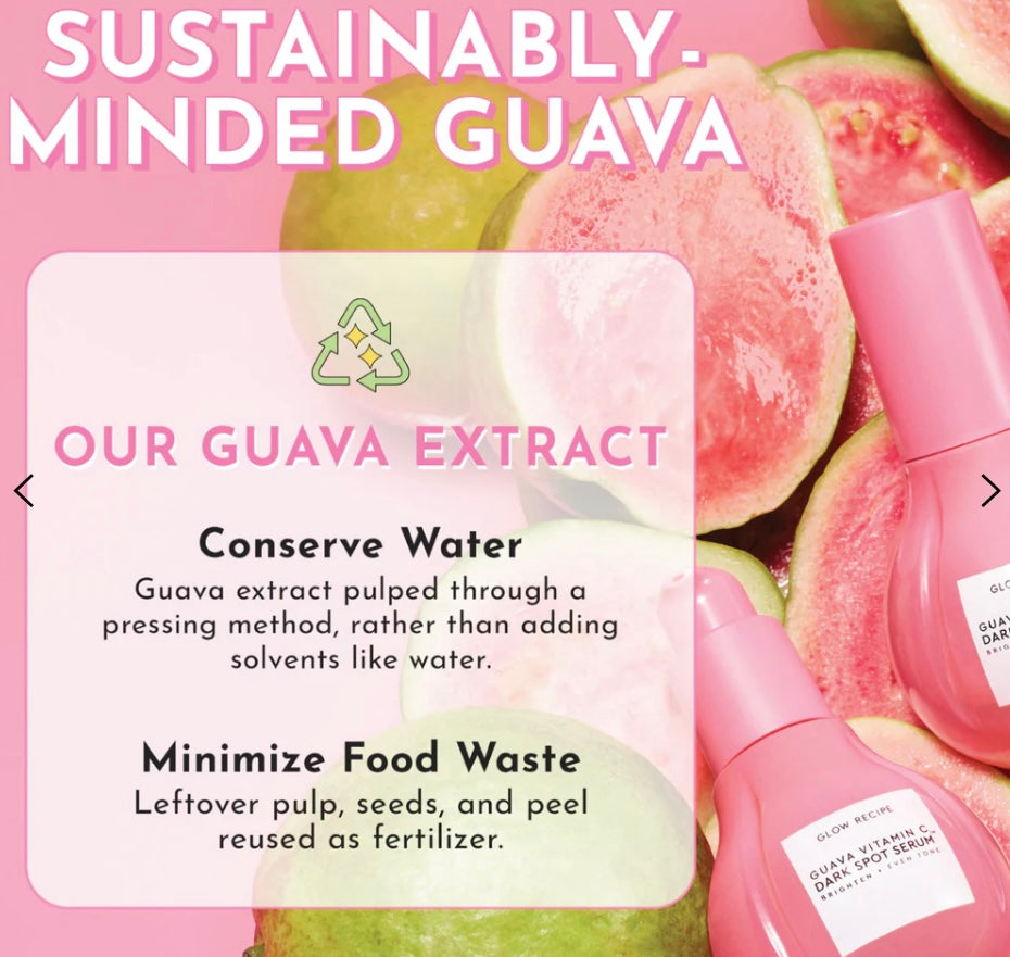 GLOW RECIPE- Guava Vitamin C Dark Spot Brightening Treatment Serum