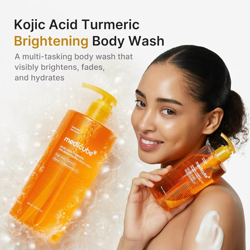 Medicube- Kojic Acid Tumeric Brightening Body Wash