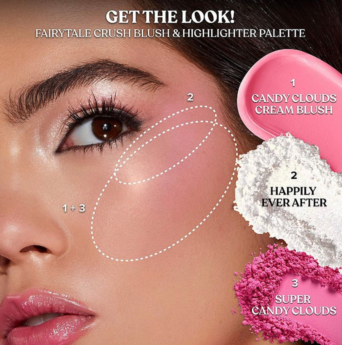 Too Faced- Fairytale Crush Blush & Highlighter Palette